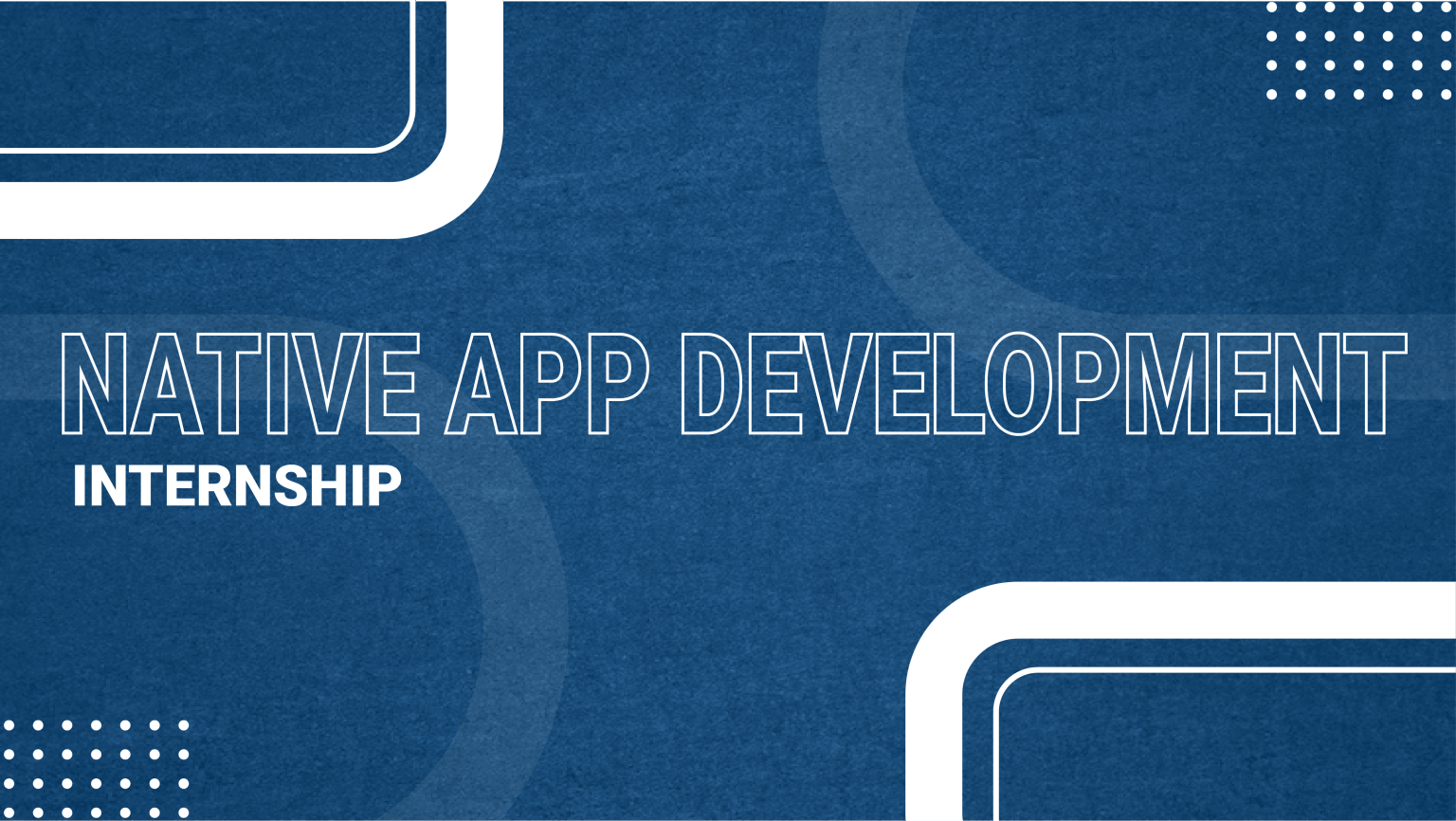 App Dev Intern App Development Internships - Ezitech Institute Institute