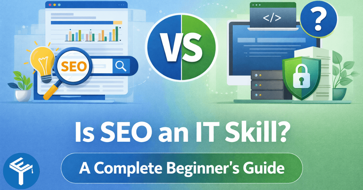 SEO combines technical and creative skills. Learn whether SEO is part of IT, what skills are needed, and how non-IT people can learn SEO.