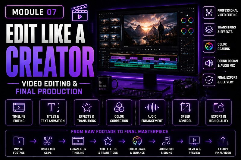 Module 07: Edit Like a Creator